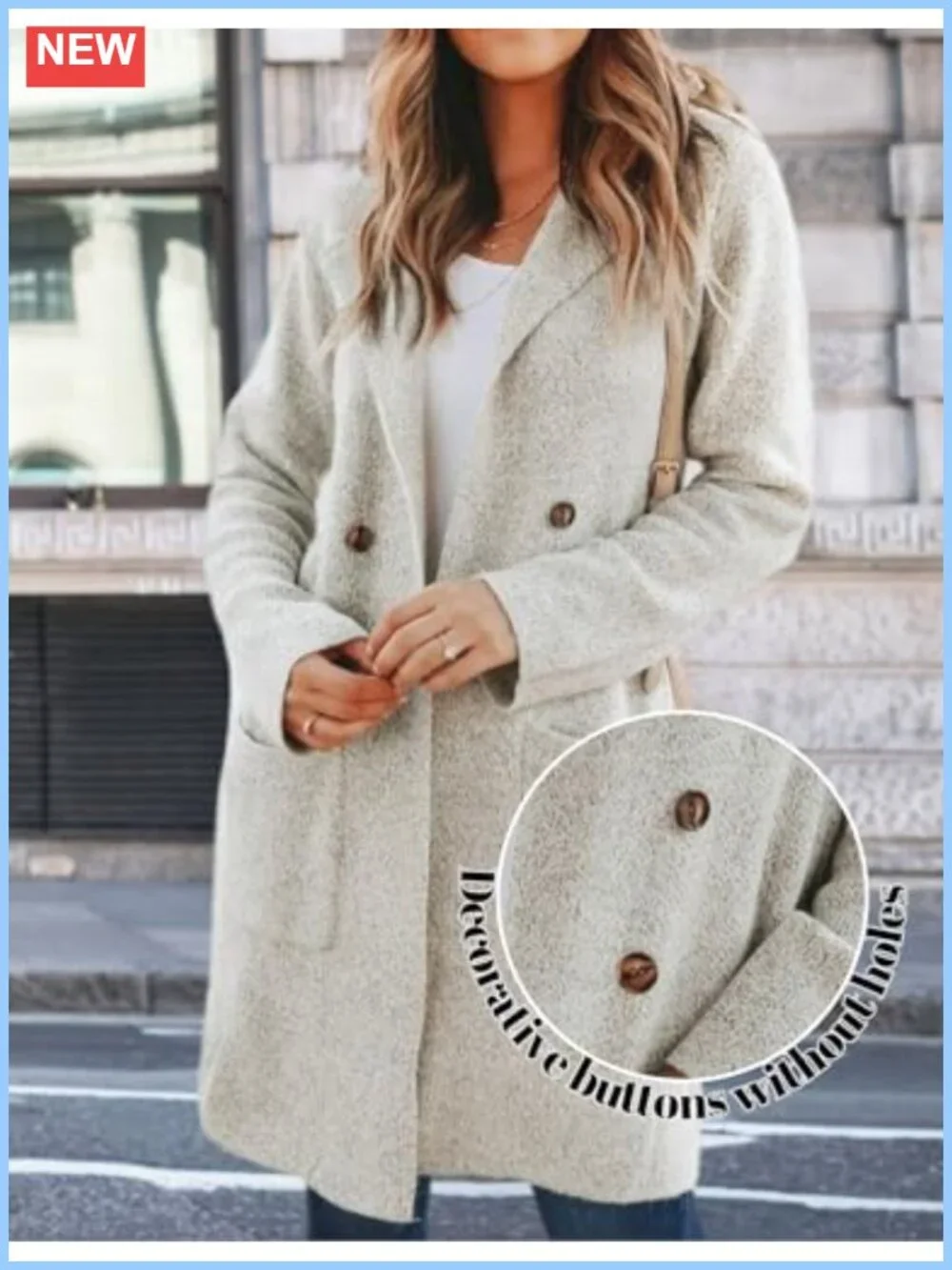 Women's Long Cardigan Sweater Open Front Knit Coatigan Notch Lapel Pockets